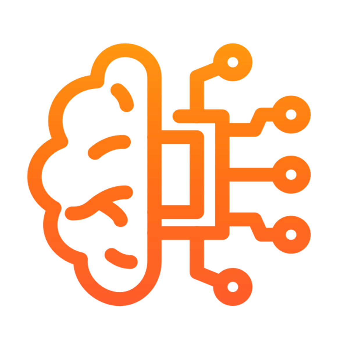 ícone Desenvolvimento de Soluções com IA