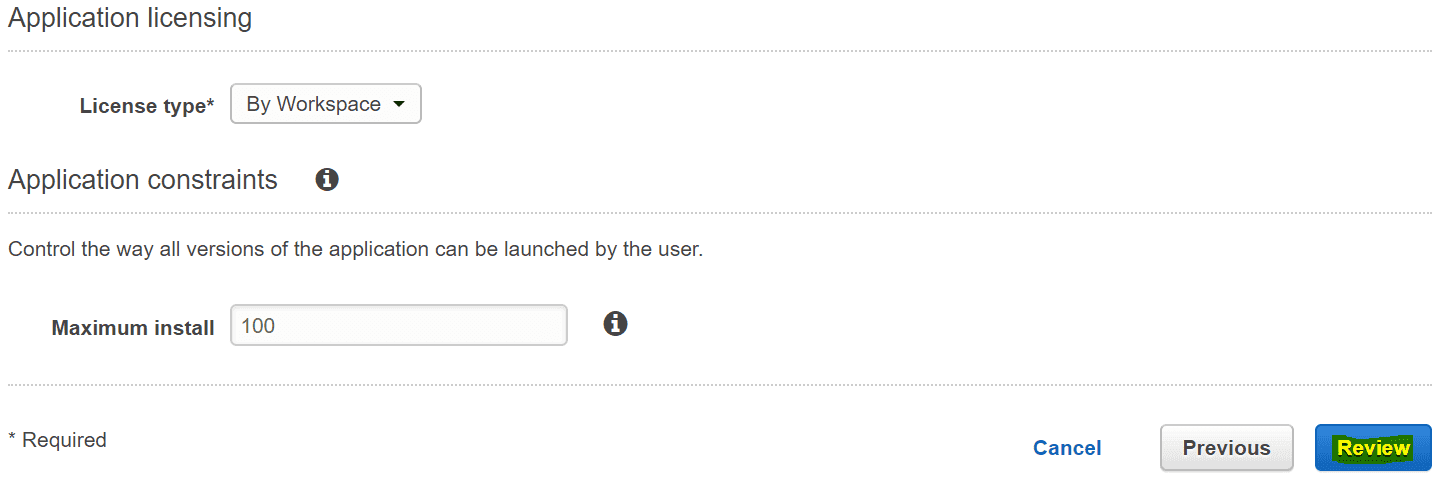 Passo 5: Configurando Número de Usuários