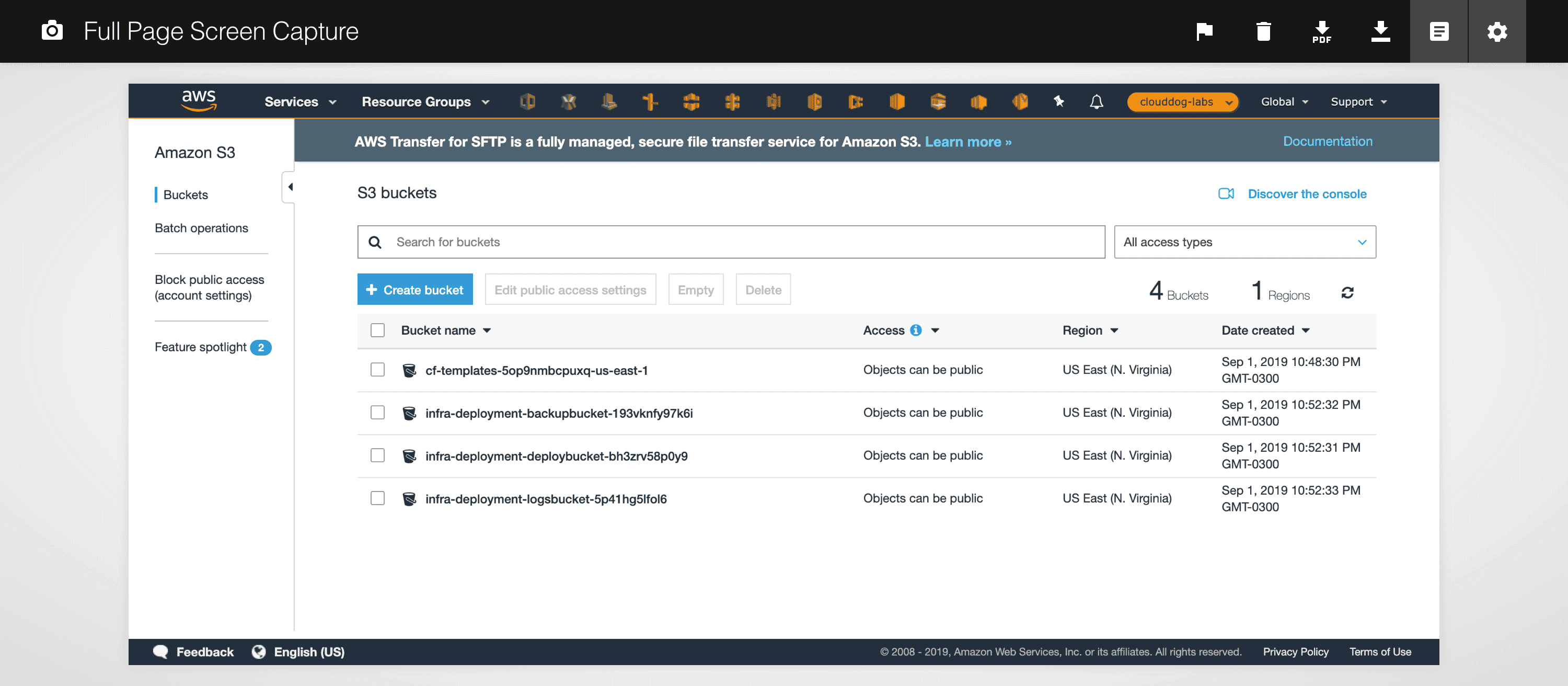 Passo 8: Busque por S3