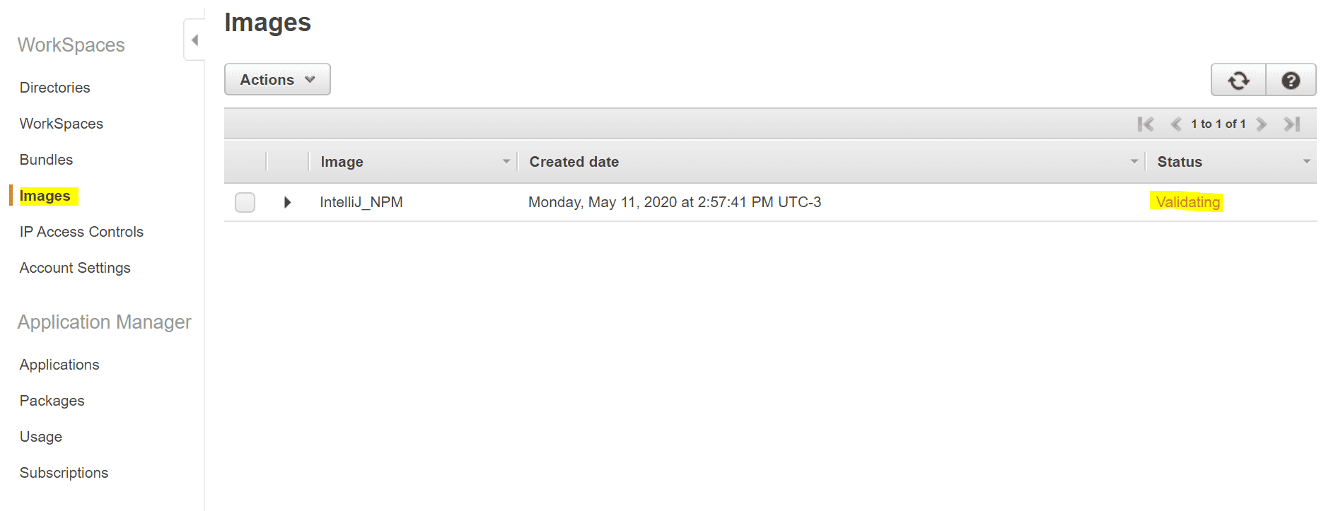 Passo 1: Validando a Imagem