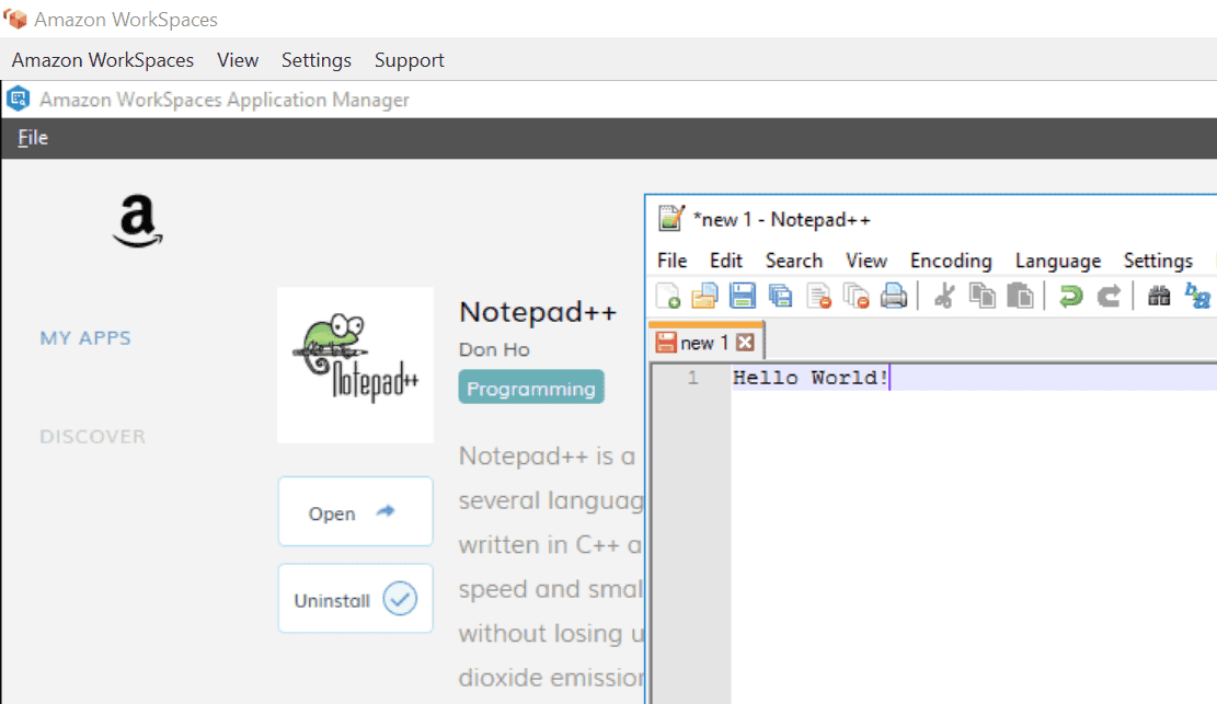 Passo 3: Aplicativo Instalado