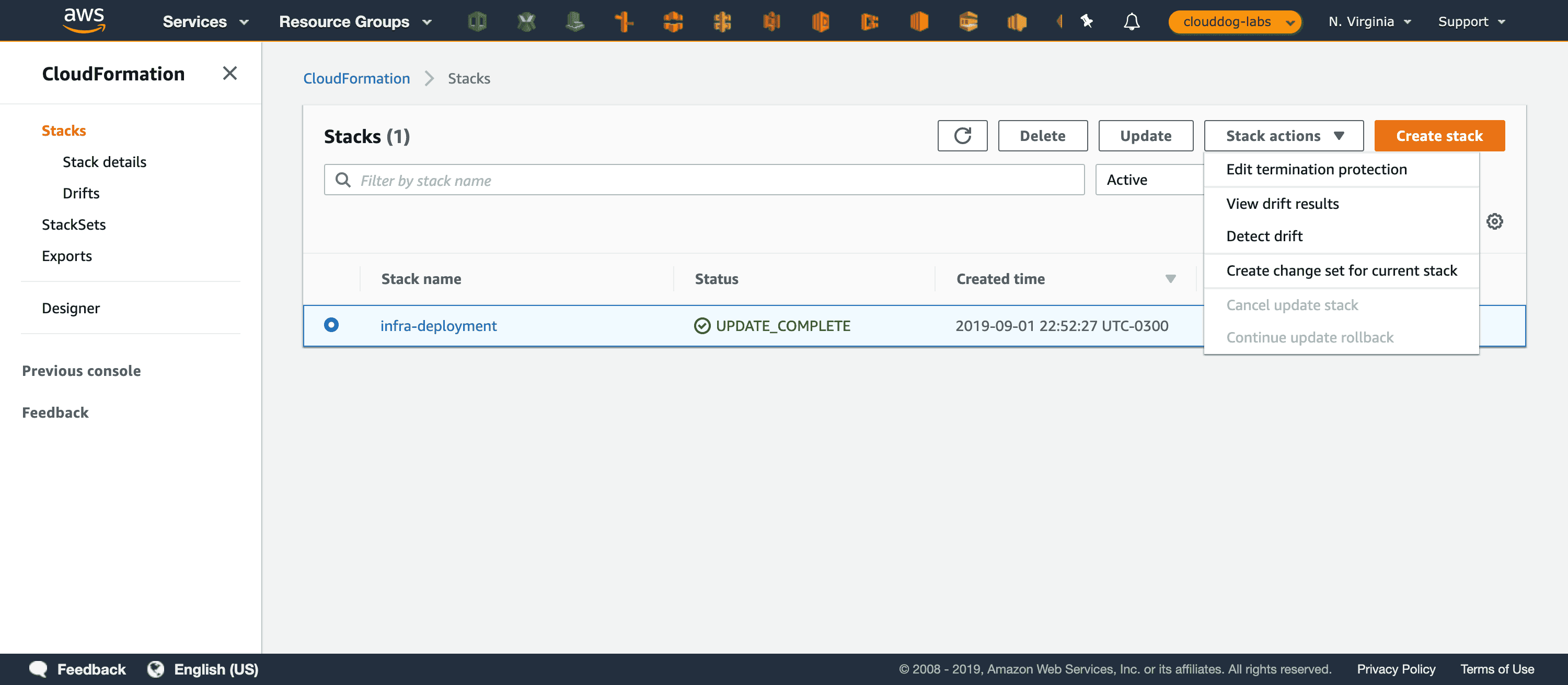  Passo 17: Protegendo a Stack 1