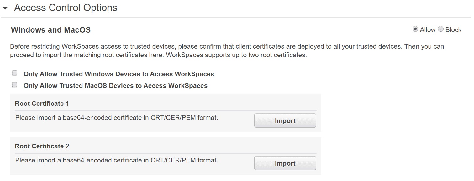 Passo 4: Configurando Controle de Acesso